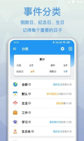 mDays倒数日app