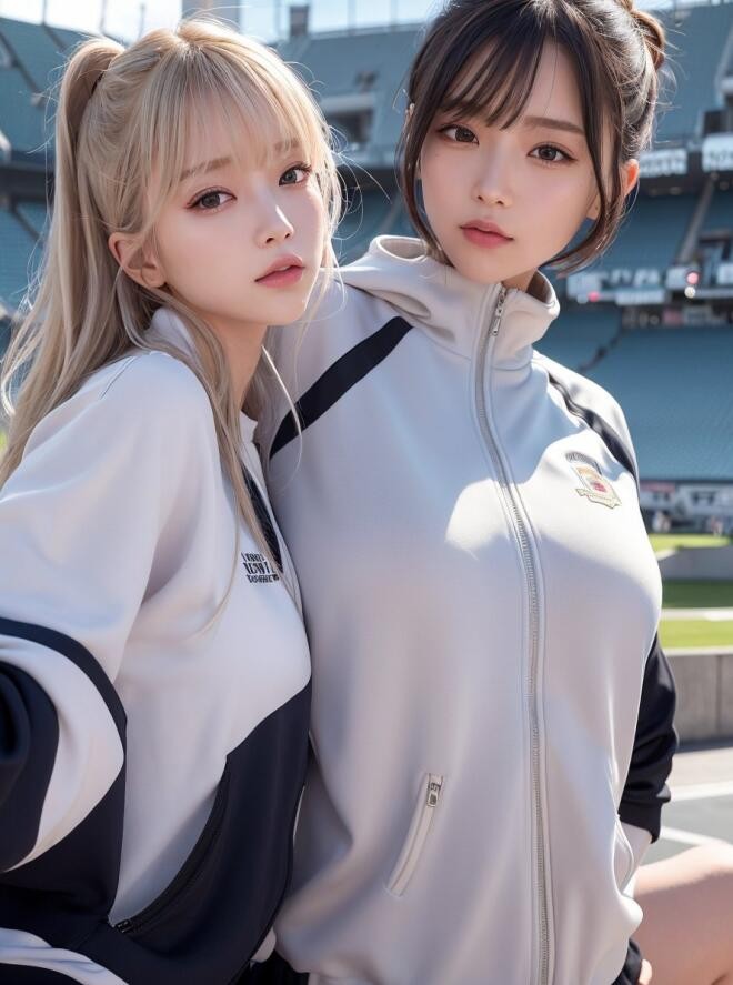 AI绘制性感唯美的美少女图集6  可爱俏丽身材超级棒